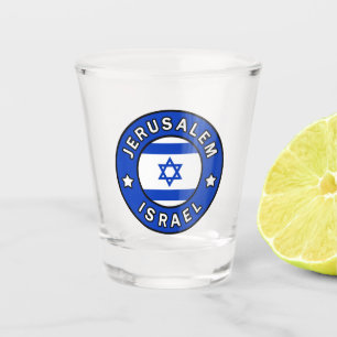 Jerusalem Israel Schnapsglas