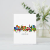 Jerusalem Israel Skyline Feiertagspostkarte (Stehend Vorderseite)