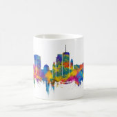 Jerusalem Israel Skyline Kaffeetasse (Mittel)