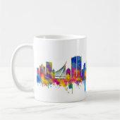 Jerusalem Israel Skyline Kaffeetasse (Links)