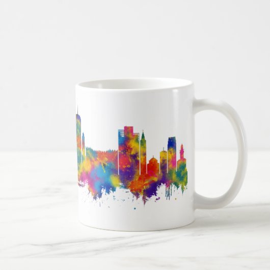 Jerusalem Israel Skyline Kaffeetasse (Rechts)