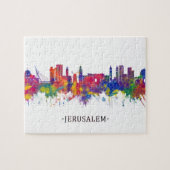 Jerusalem Israel Skyline Puzzle (Horizontal)