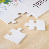 Jerusalem Israel Skyline Puzzle (Seite)