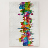 Jerusalem Israel Skyline Puzzle (Vertikal)