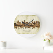 Jerusalem Israel Stadt Große Wanduhr (Zuhause)