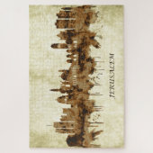 Jerusalem Israel Stadt Puzzle (Vertikal)