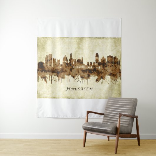 Jerusalem Israel Stadt Wandteppich (Beispiel)
