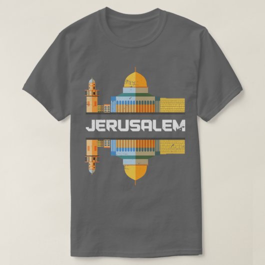 Jerusalem Israel T-Shirt (Design vorne)
