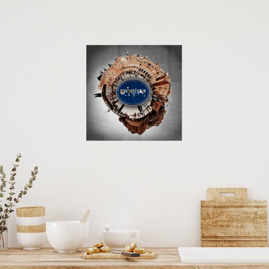 Jerusalem Israel - Welterbe Poster (Küche)