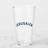 Jerusalem Isreal Glas (Vorderseite)