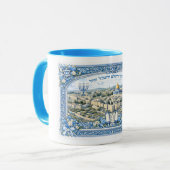 Jerusalem Kaffee Tasse (Vorderseite Links)