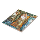 Jerusalem-Katzen Fliese (Seite)