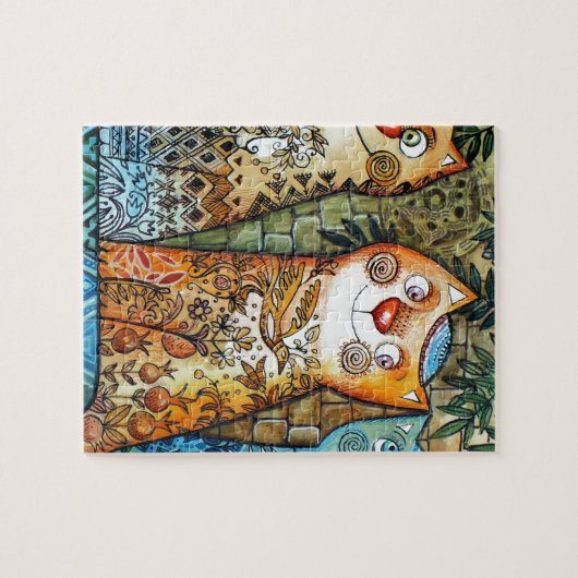 Jerusalem-Katzen Puzzle (Horizontal)