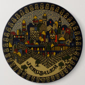 Jerusalem-Keramik Button (Vorderseite)