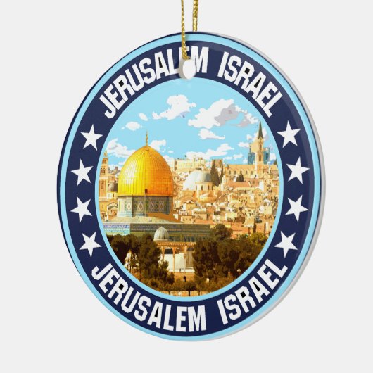 Jerusalem Keramik Ornament (Links)