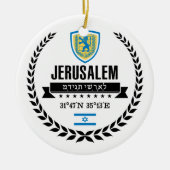 Jerusalem Keramik Ornament (Vorne)