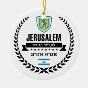 Jerusalem Keramik Ornament
