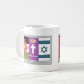 Jerusalem King of Kings Tasse (Vorderseite Links)