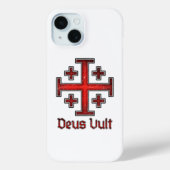 Jerusalem Knight Templar Crusader Cross Christian Case-Mate iPhone Hülle (Rückseite)