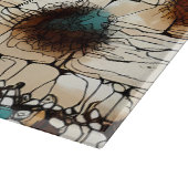 Jerusalem Kotel Hebrew Shabbat Shalom Challah Schneidebrett (Ecke)