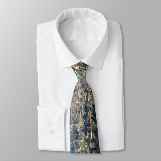 Jerusalem-Krawatte, panoramische Ansicht Krawatte (Gebunden)