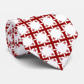 Jerusalem-Kreuz, beunruhigt Krawatte (Gerollt)