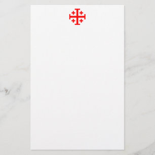 Jerusalem-Kreuz Briefpapier
