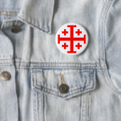 Jerusalem-Kreuz Button (Beispiel)