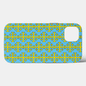 Jerusalem-Kreuz Case-Mate iPhone Hülle (Rückseite (Horizontal))