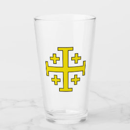 Jerusalem-Kreuz Glas