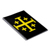 Jerusalem-Kreuz Notizblock (Rechte Seite)