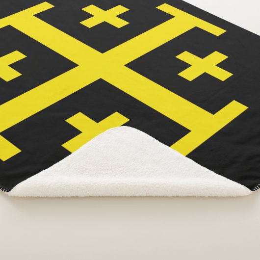 Jerusalem-Kreuz Sherpadecke (3/4)