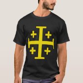 Jerusalem-Kreuz T-Shirt (Vorderseite)