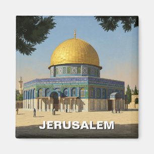 Jerusalem-Kuppel der Rockreise Magnet