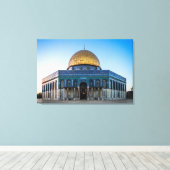 Jerusalem - Kuppel des Felsens Leinwanddruck (Insitu (Holzboden))