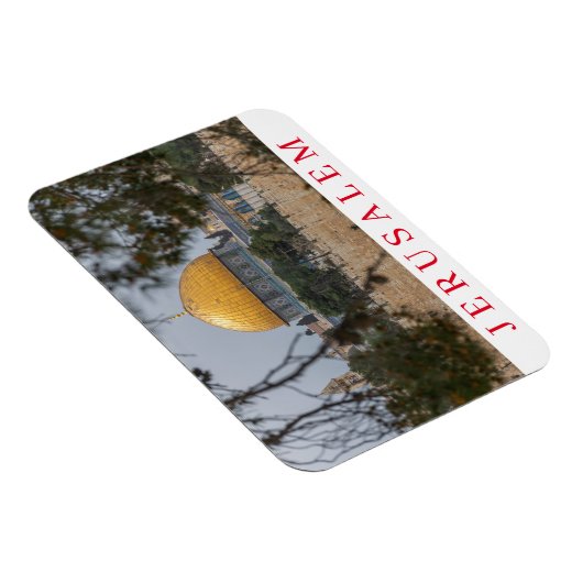 Jerusalem Kuppel des Rock-View-Magneten Magnet (Rechte Seite)