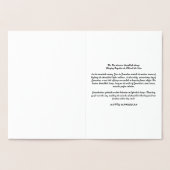 Jerusalem Lantern Lamp für Hanukkah Folienkarte (Innenseite)