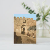Jerusalem - Löwentor Postkarte (Stehend Vorderseite)