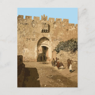 Jerusalem - Löwentor Postkarte
