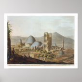 Jerusalem mit der Kirche des Heiligen Sepulchers, Poster (Vorne)