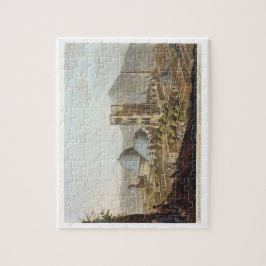 Jerusalem mit der Kirche des heiligen Sepulchre, p Puzzle (Vertikal)