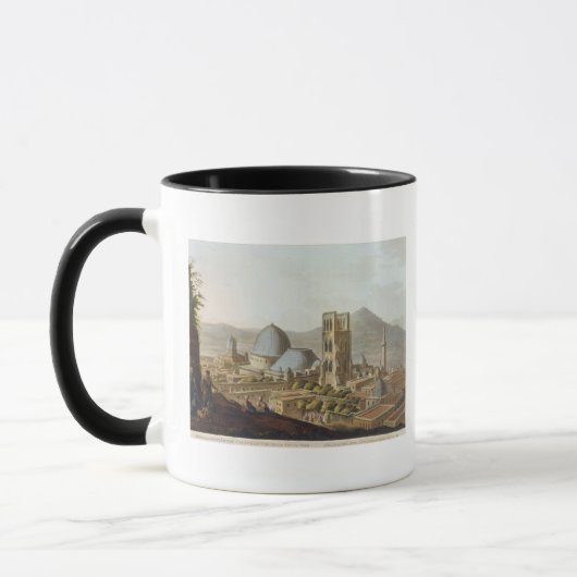Jerusalem mit der Kirche des heiligen Sepulchre, p Tasse (Links)