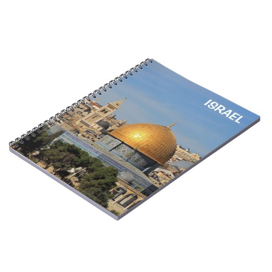 Jerusalem-Notebook in Israel Notizblock (Linke Seite)