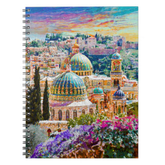Jerusalem Old City Paint Journal Notizblock