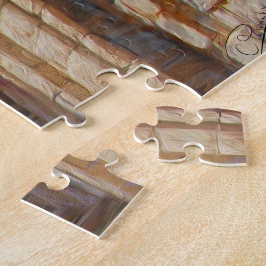 Jerusalem Old Street David City Israel Fine Art Ar Puzzle (Seite)