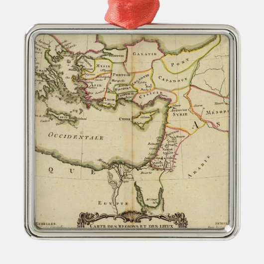 Jerusalem Ornament Aus Metall (Vorne)