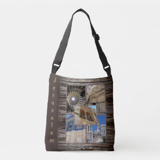 Jerusalem Palestine Architecture Collage Tasche