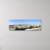 Jerusalem Panorama Leinwanddruck (Vorderseite)
