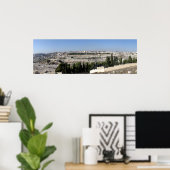 Jerusalem Panorama Poster (Heimbüro)