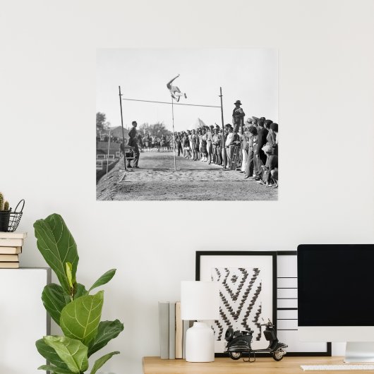 Jerusalem Pole Vault, 1930er Poster (Heimbüro)